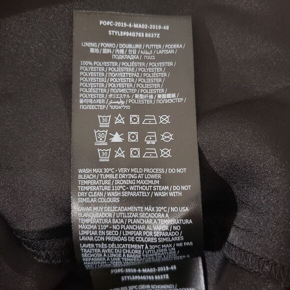 Marciano For Guess Small Black Backless Halter Mini Dress - Picture 12 of 14